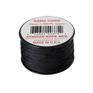 DVOJANOVÉ LANO NANO Šnúra 0,75MM X 91M ČIERNA