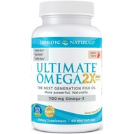 Nordic Ultimate Omega 3 60 jahodových kapsúl