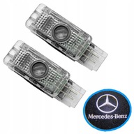 LED PROJEKTOR LOGO DVERÍ Mercedes W203 CLK SLK SLR