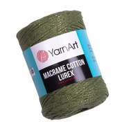 Výplet YarnArt / Macrame Bavlna Lurex, col 741