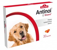 Antinol Sizarol Dog 30 kapsúl PRE PSIE KĹBY