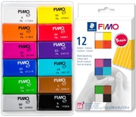 Staedtler Fimo PLASTIC PASS 12 ZÁKLADNÝCH farieb