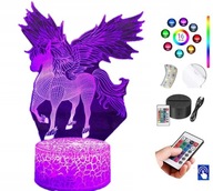 Stolná lampa Unicorn 16 farieb LED PLEXIDO