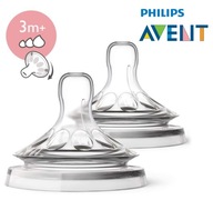 SADA PHILIPS AVENT 2 ks CUKROVKY SCF045/27 NATURAL 3M+ MÄKKÉ