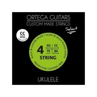 Ortega čierne struny UKSBK-CC Concert Ukulele