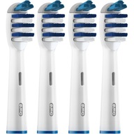 Originálne hlavice Braun Oral-B TRIZONE – 4 ks pre bielu zubnú kefku