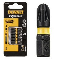 Nárazové bity DeWalt PZ3 25mm TORSION 5ks DT7388T