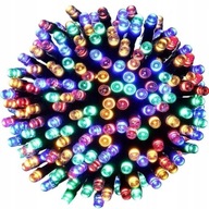 VÝKONNÉ VIANOČNÉ SVIETIDLÁ 500 LED MULTICOLOR 32m