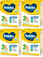 4 x dojčenské mlieko BEBIKO 2 600g