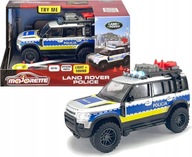 Mažoretka LAND ROVER Policajné auto 12,5 cm Sounds Metal