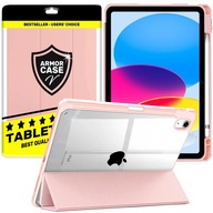 TRANSPARENTNÉ POUZDRO PRE APPLE IPAD GEN 10 A2757 10,9 RUŽOVÉ