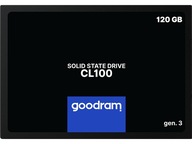 SSD GOODRAM CL100 Gen. 3 120 GB SATA III 2.5 MALOOBCHOD