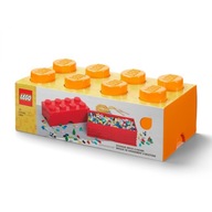 Nádoba LEGO Brick 8 (oranžová) - 50 x 25 x 18 cm