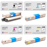 4X NOVÝ Toner pre OKI MC562W C511 MC352 MC362DN MC561 C310 C510 CMYK sada