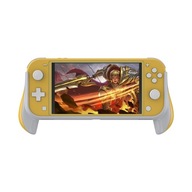 IRIS Pohodlný držiak na uchopenie konzoly Nintendo Switch Lite, sivý a žltý