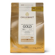 Callebaut karamelová čokoláda 30,4% Zlato 2,5 kg