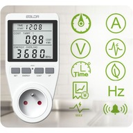 Berdsen BD-990 jednofázový wattmeter, biely