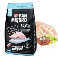 PAN MEAT Krmivo pre mačky Kuracie so pstruhom 10 kg