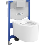 WC set Mexen s bielou misou Sofia