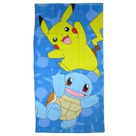 Osuška a plážový uterák: Pokémon (873727) Pikachu a Squirtle