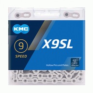 KMC X9 SL NP x114L 9-rýchlostná reťaz striebro