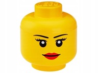 Nádoba v tvare hlavy žmurkajúcej minifigúrky LEGO Girl