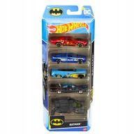 HOT WHEELS FIVE PACK SET 5 PACK DC BATMAN HLY68