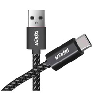 USB-TYP C KÁBEL 200CM, NYLONOVÝ Oplet