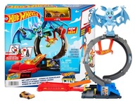 SET HOT WHEELS BAT LOOP SET so slučkou, odpaľovač + AUTO