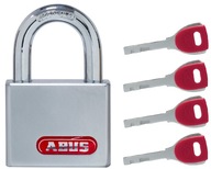 ABUS OCELOVÝ visiaci zámok 838/50 10MM ODOLNÝ 4 KĽÚČE