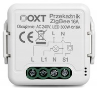 Modul OXT Inteligentné mini relé 1 okruh 16A Rozvrh ZigBee Tuya