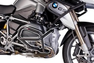 Čierne nárazníky PUIG 7543N pre motor BMW R1200GS 14-17