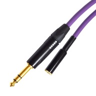 ADAPTÉR PREdlžovacieho kábla 3,5 mm NA 6,3 mm JACK STEREO MELODIKA MDPJGMJ40 4m