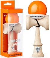 Kendama KROM POP oranžová s extra vrstvou LOL