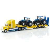 1805-SIKU LKW PRÍVES S NEW HOLLAND TRACTORS 1:87