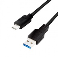 Kábel USB-C 1,5 m čierny LogiLink