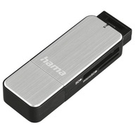 HAMA SD/microSD KARTA USB 3.0 SILVER