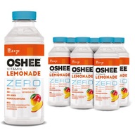 6x OSHEE ZERO Vitamín Limonáda mango s vitamínom B12 kyselina listová 555 ml