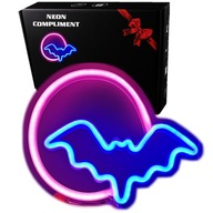 Neónová led usb stena neónový nápis Bat