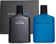 ZARA SILVER + BLUE SPIRIT PÁNSKY PARFÉM 2 x 100 ml