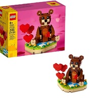 LEGO CREATOR DARČEK NA VALENTÍNA MEDVEĎ SRDCE 40462