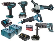 MAKITA COMBO SADA 5 NÁRADÍ 18V BATÉRIE 3*5ah