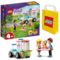 LEGO FRIENDS 41694 POHOTOVOSTNÁ KLINIKA + DARČEKOVÁ TAŠKA