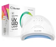 Clavier Q7 UV/LED lampa na manikúru 48W - BIELA