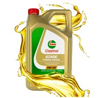 OLEJ DO DIESELOVÉHO MOTORU CASTROL EDGE TURBO 5W40 5L