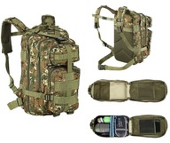 ZELENÝ TURISTICKÝ BATOH DEFENDER MORO 30L NILS CAMP CBT7204