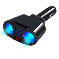 Autozapaľovač USB splitter konvertor v