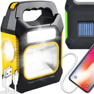 DIELENSKÉ LAMPY LED POWERBANK CAMPING ENERGIE ÚSPORA SOLÁRNE