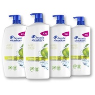 Head & Shoulders Apple Fresh vlasový šampón, 4 x 800 ml, s pumpičkou