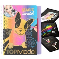 TOP MODEL BULLDOG MAGIC SCRATCH Scratch Board + Stylus